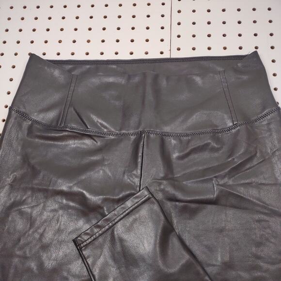 Seven for All Mankind Faux Leather Leggings, Size Large - Picture 4 of 8